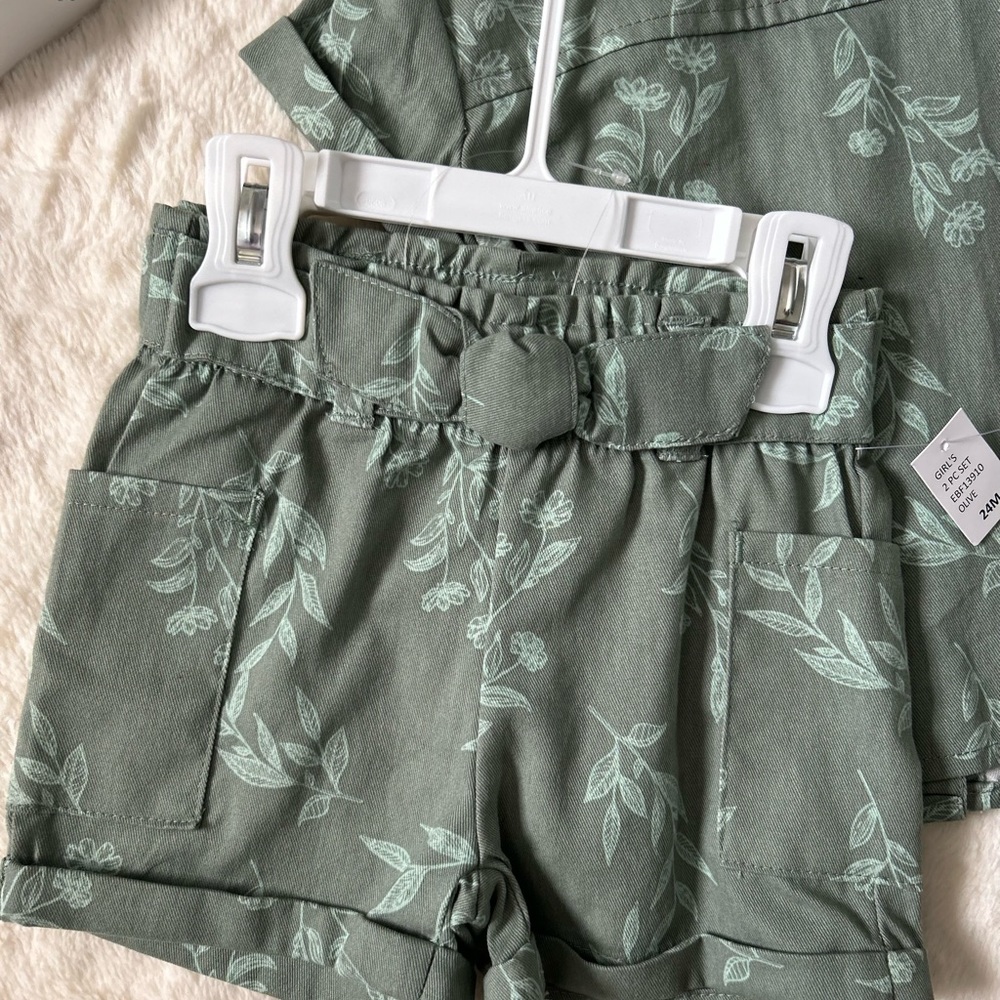 Eddie Bauer’s Olive Matching set for girls 🌿🍃😍
